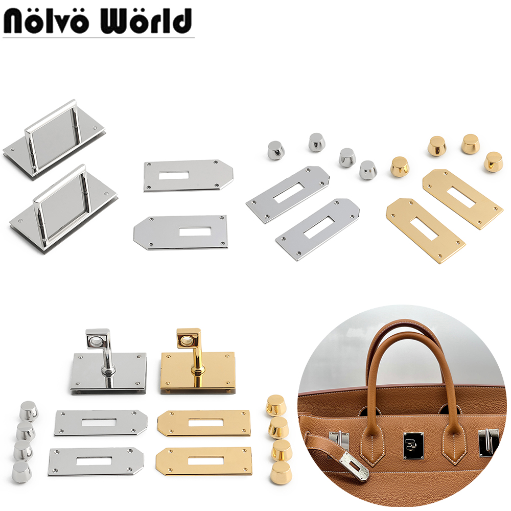 Luxury Bags Repair - Juego de candados de acero inoxidable