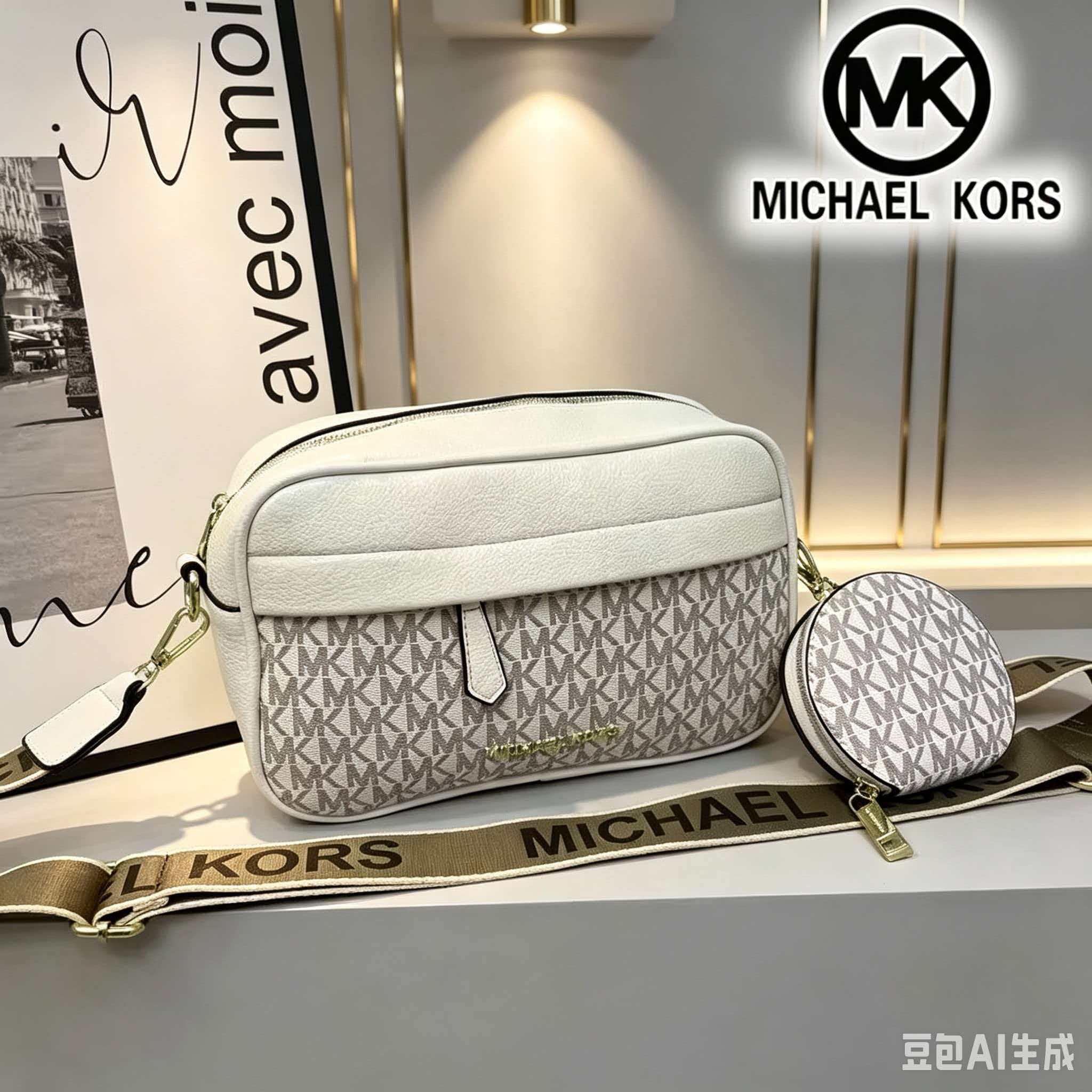 Luxury Bags Michael Kors - Bolso Bandolera Michael Kors Jet Set