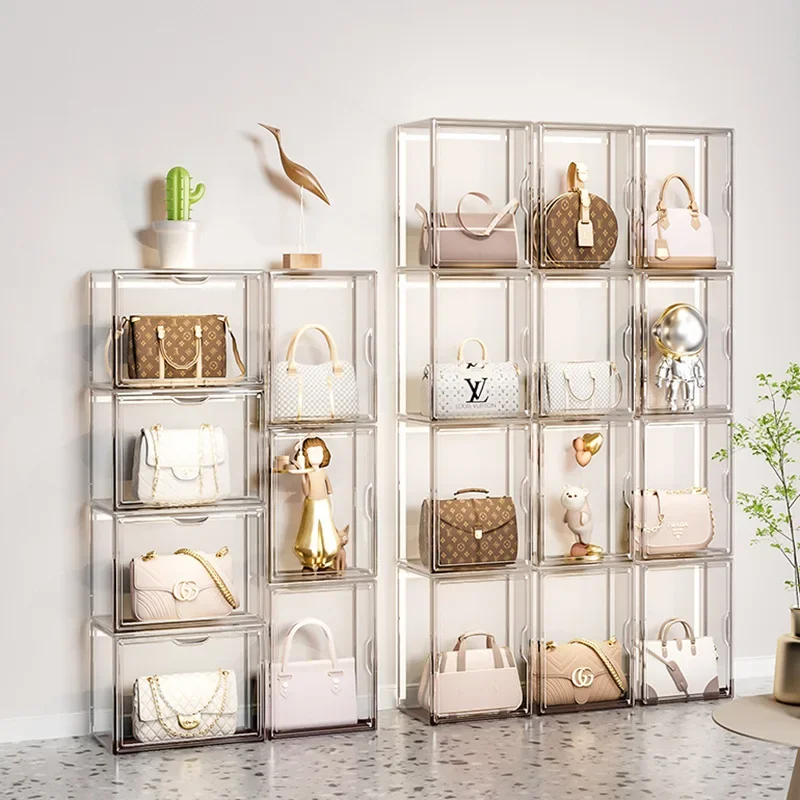 Luxury Bags Brand Names - Caja de almacenamiento de bolsas, estante