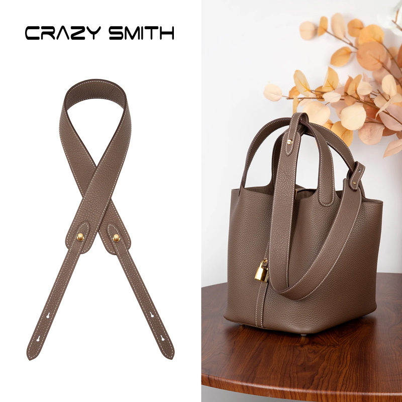 Luxury Bags Hermes - CRAZYSMITH, correa de bolso de cuero