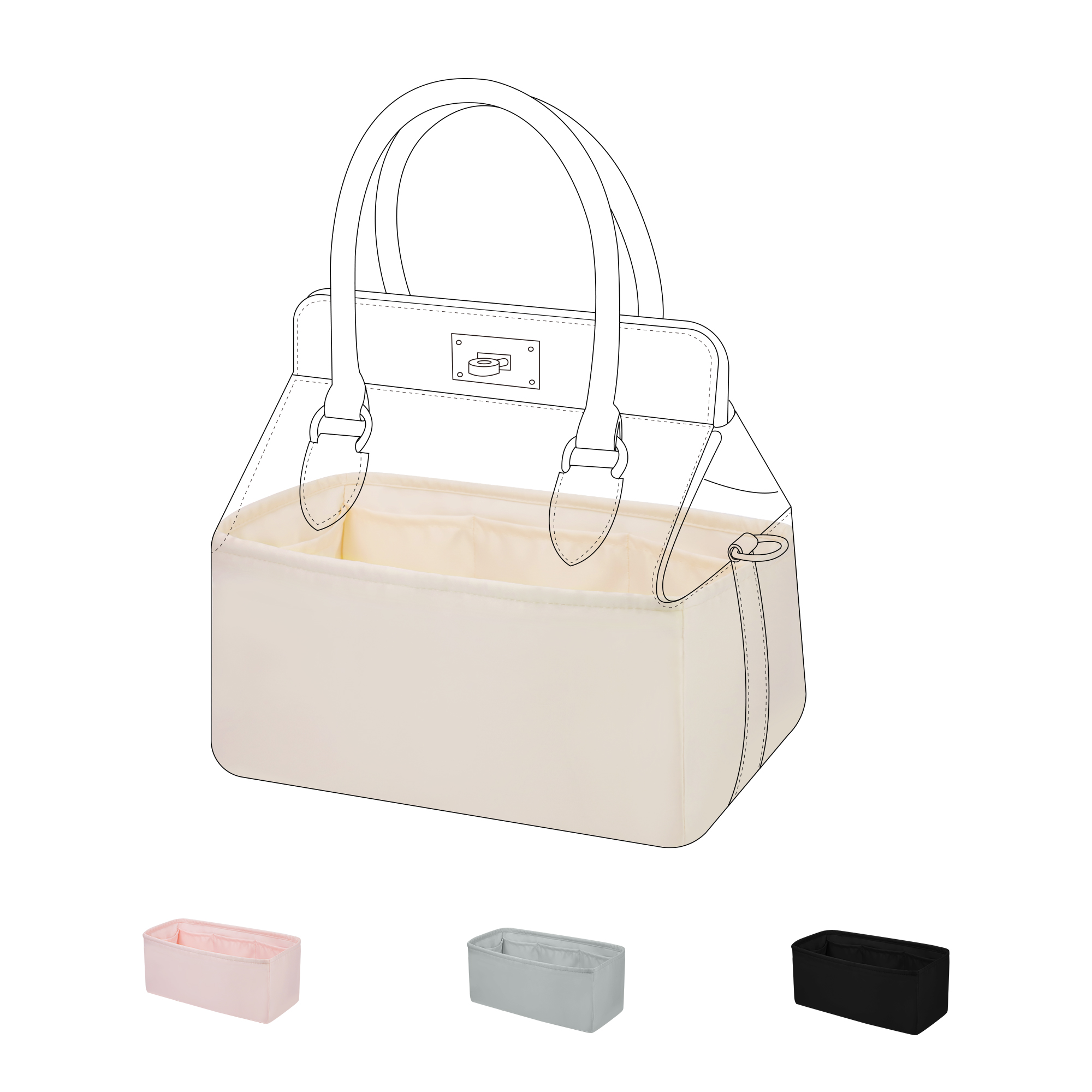 Organizador de Bolsos de Seda  - Luxury Bags Hermes reseña y precio
