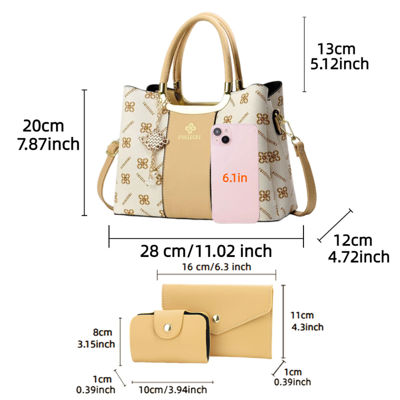 Bolsos de Mano Estampados de L - Luxury Bags For You reseña y precio