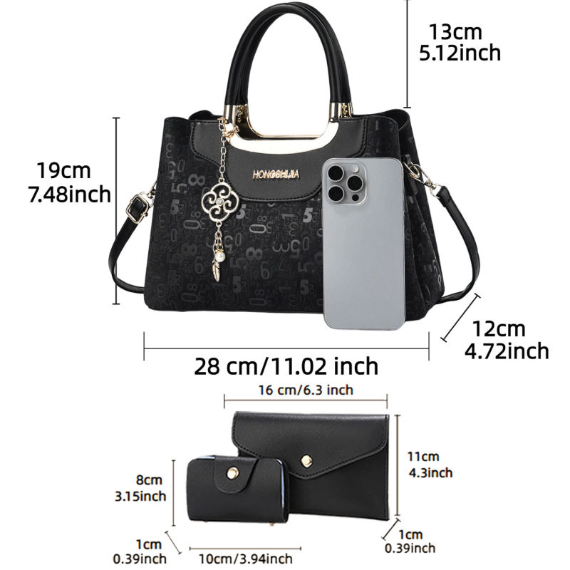 Conjunto de 3 Bolsos de Mano p - Luxury Bags For You reseña y precio