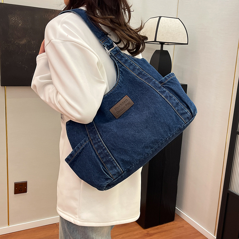 Bolso de mano de lona vaquero  - Canvas Tote Designer reseña y precio