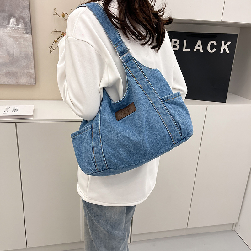 Bolso de mano de lona vaquero  - Canvas Tote Designer reseña y precio