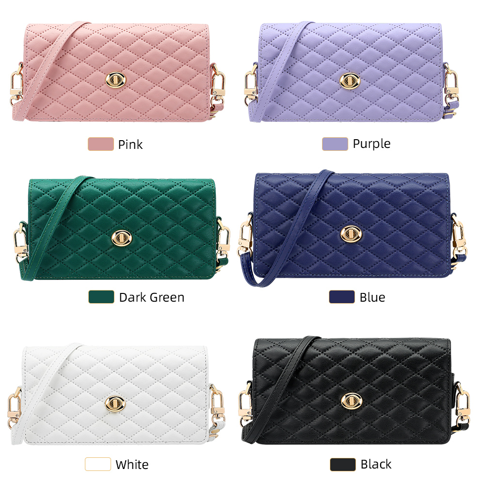 Cartera de cuero PU de lujo pa - Luxury Bags For You reseña y precio