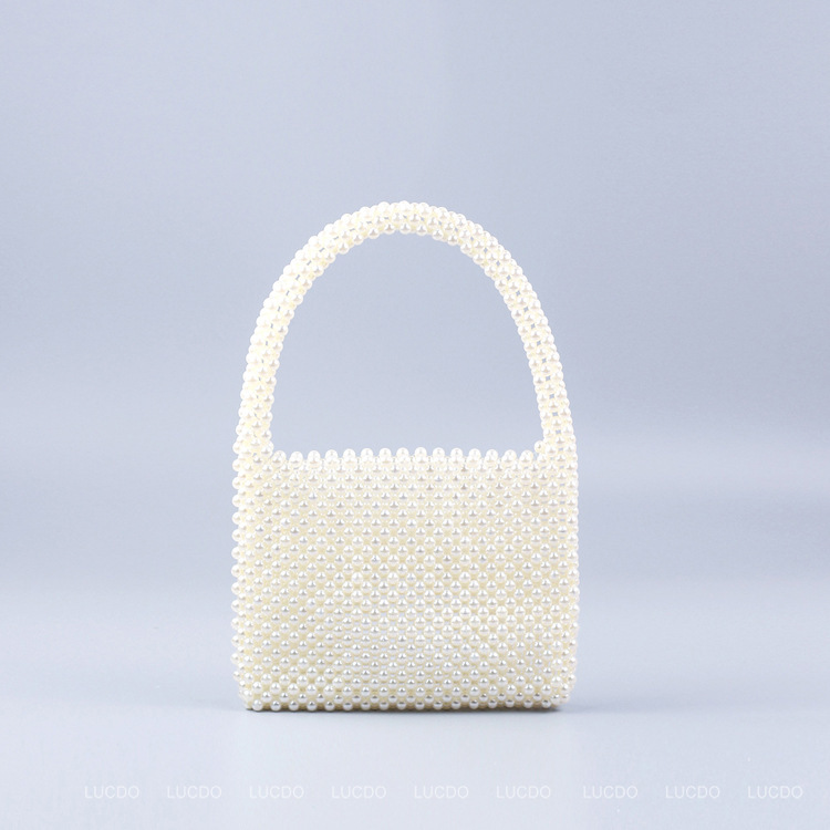 Bolso de mano Vintage con cuen - Luxury Bags White reseña y precio