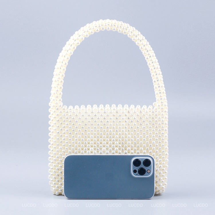 Bolso de mano Vintage con cuen - Luxury Bags White reseña y precio