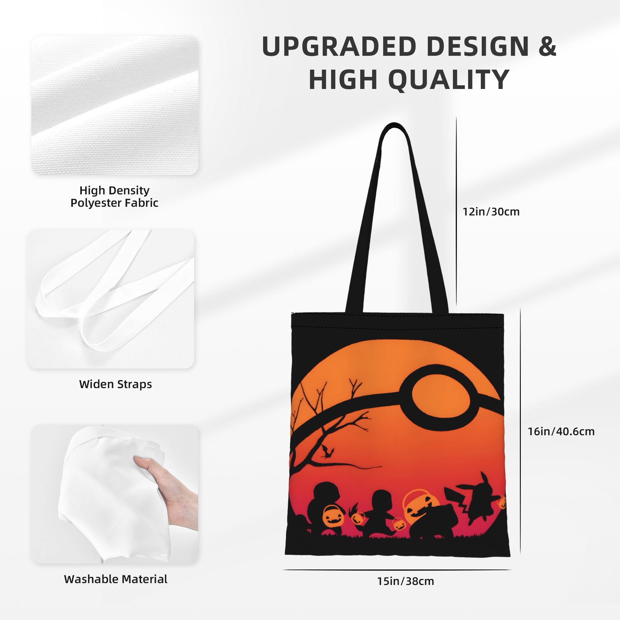 Bolsa de Lona Electroweb Pikac - Canvas Tote Designer reseña y precio