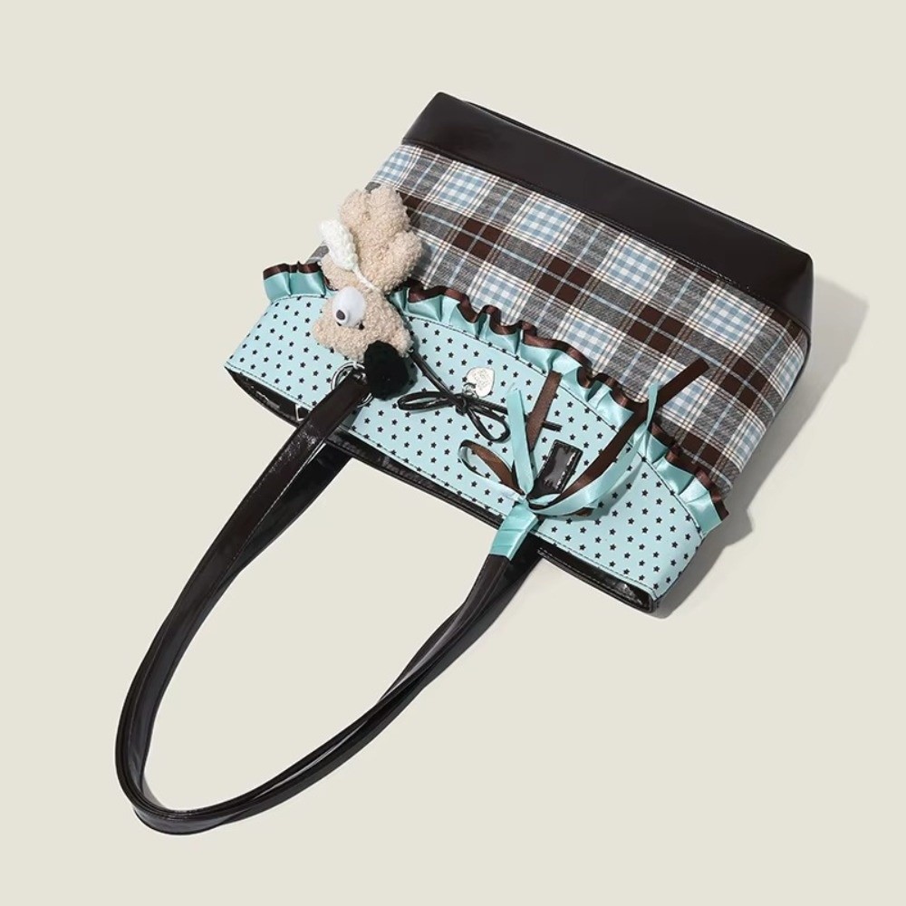 Bolso de lona verde menta con  - Canvas Tote Designer reseña y precio