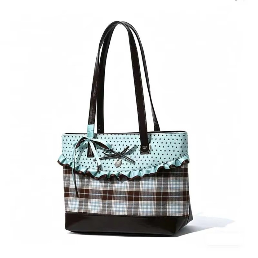 Bolso de lona verde menta con  - Canvas Tote Designer reseña y precio
