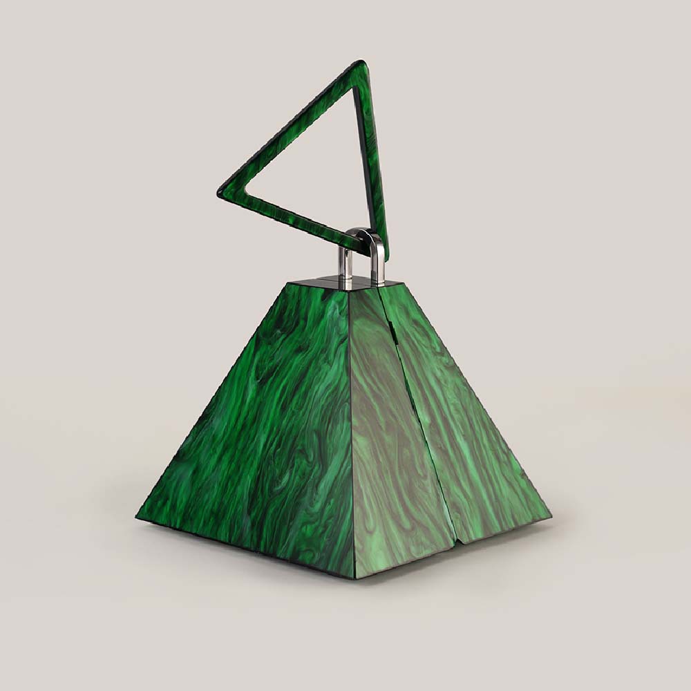 2026 Bolso de mano con forma d - Luxury Bags Pyramid reseña y precio