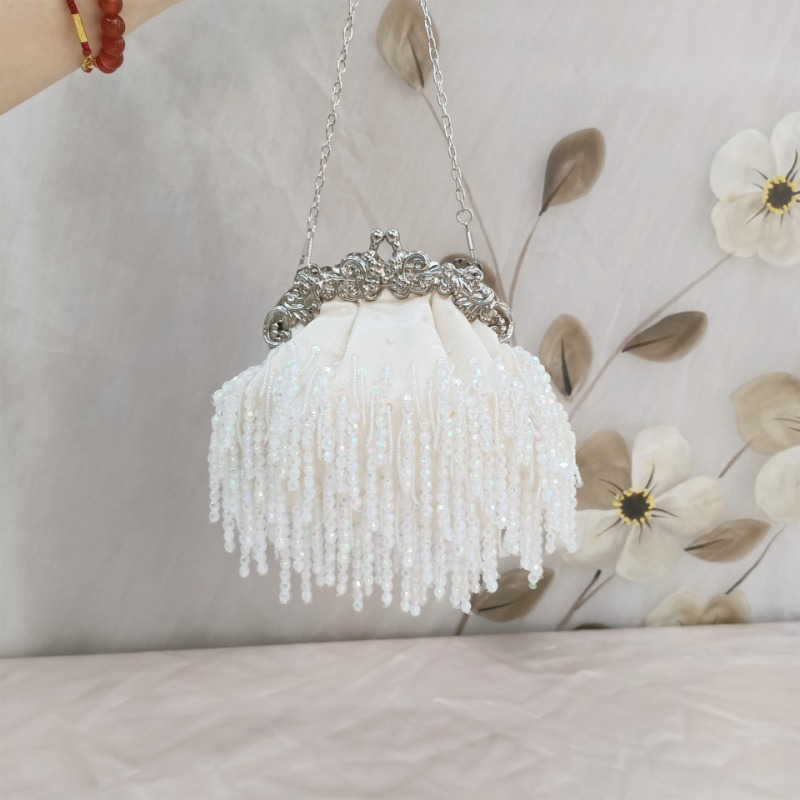 Bolsos de novia elegantes, bol - Luxury Bags White reseña y precio
