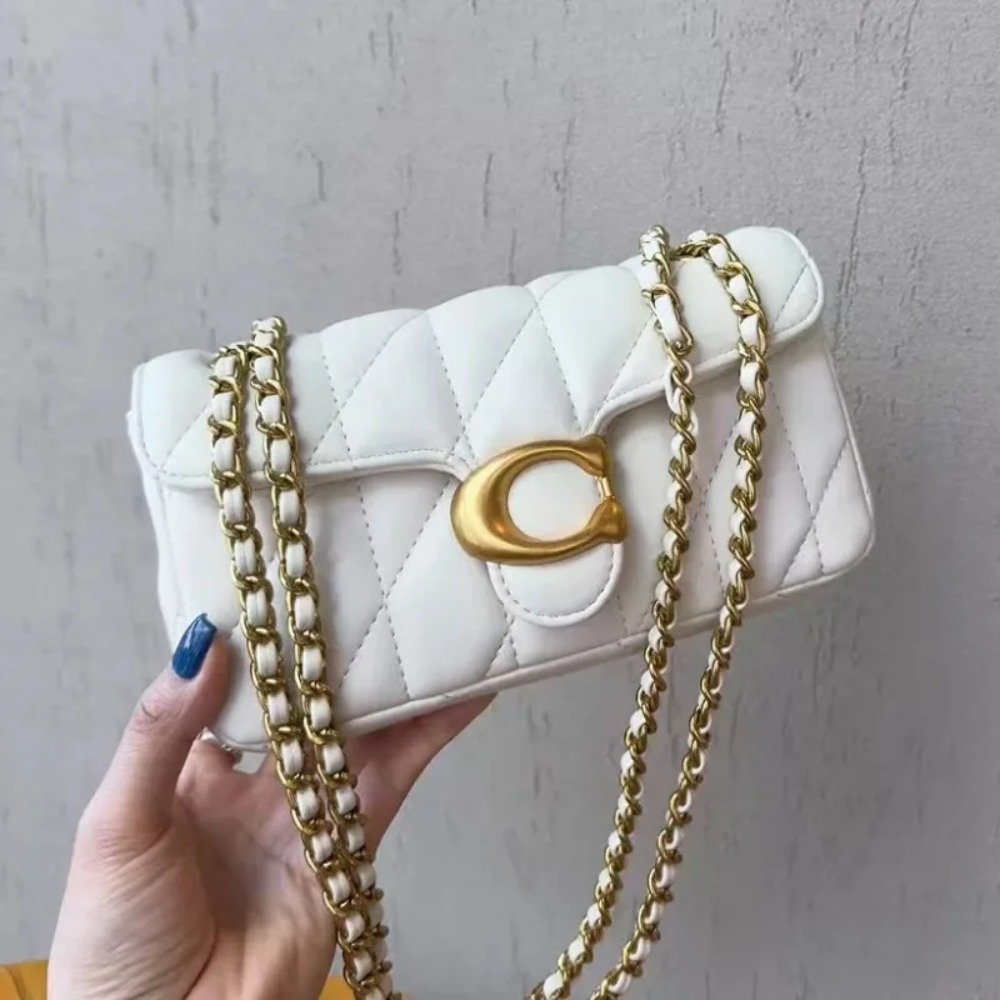Cartera de Cuero Premium con D - Luxury Bags White reseña y precio
