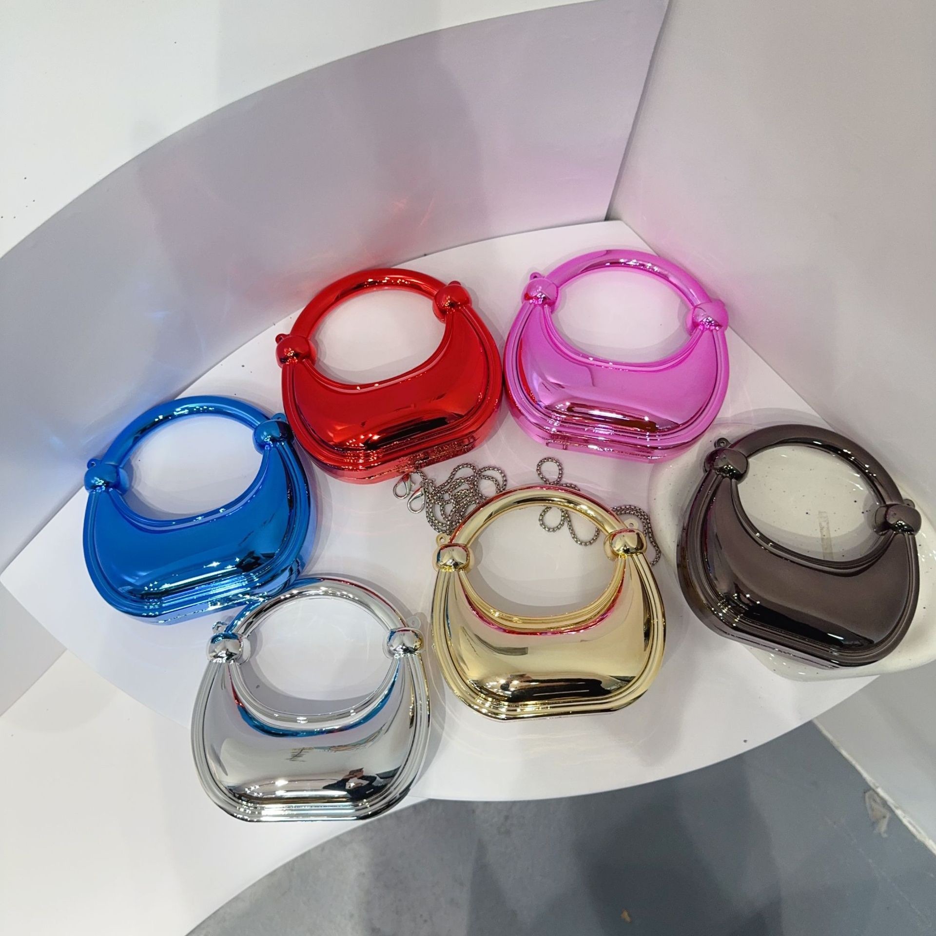 Mini bolso de noche dorado, mo - Luxury Bags Quality reseña y precio