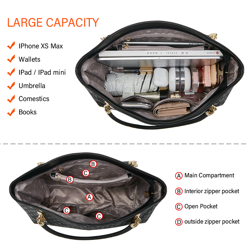 FOXER-Bolso de mano de cuero g - Luxury Bags Best reseña y precio