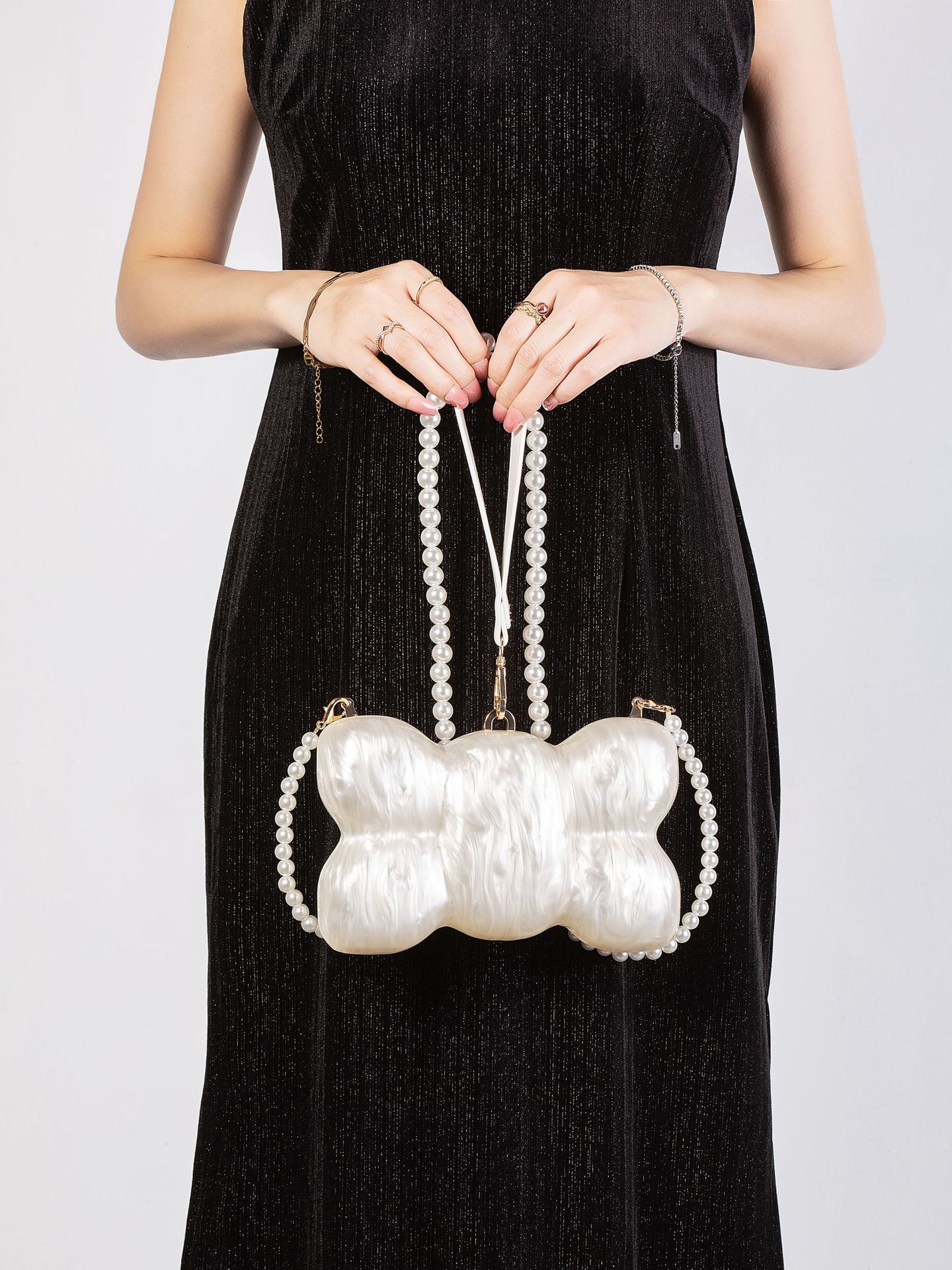 Bolso de Mano de Lujo con Form - Luxury Bags White reseña y precio